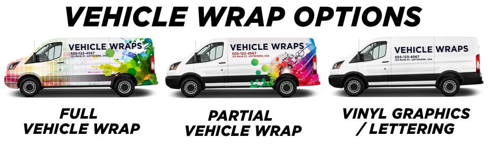 Chatsworth Vehicle Wraps vehicle wrap options